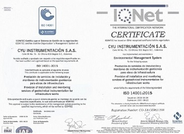 Certificación Sistema Integrado De Gestión C U Instrumentación